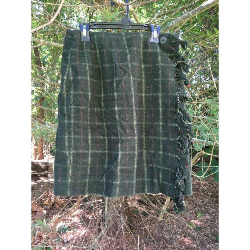 VINTAGE Camel Hair Skirt
